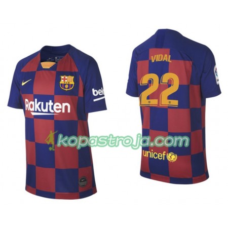 Billiga Fotbollströjor FC Barcelona Arturo Vidal 22 Hemma tröja 2019/20 Kortärmad